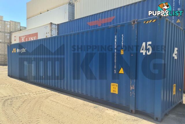 45' LONG HIGH CUBE DRY 45' X 9'6'' X 8'/8'2'' - in Brisbane