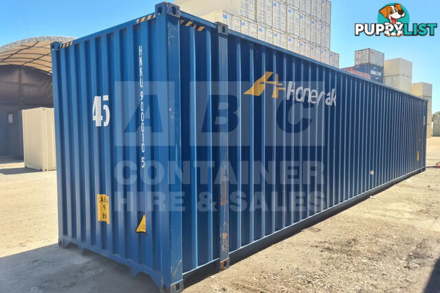 45' LONG HIGH CUBE DRY 45' X 9'6'' X 8'/8'2'' - in Brisbane