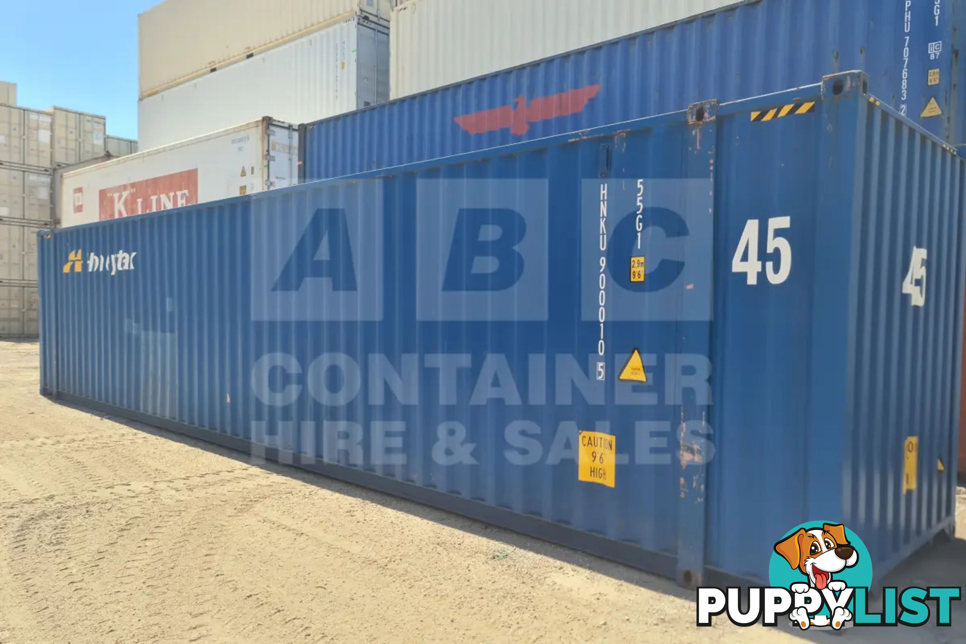 45' LONG HIGH CUBE DRY 45' X 9'6'' X 8'/8'2'' - in Brisbane