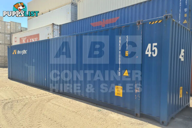 45' LONG HIGH CUBE DRY 45' X 9'6'' X 8'/8'2'' - in Brisbane