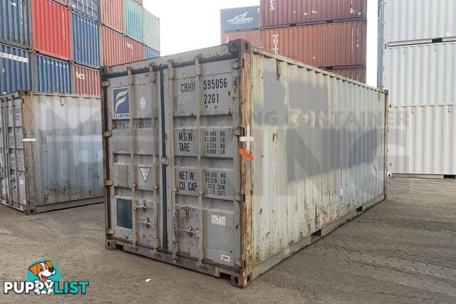 20' STANDARD HEIGHT SHIPPING CONTAINER - in Brisbane