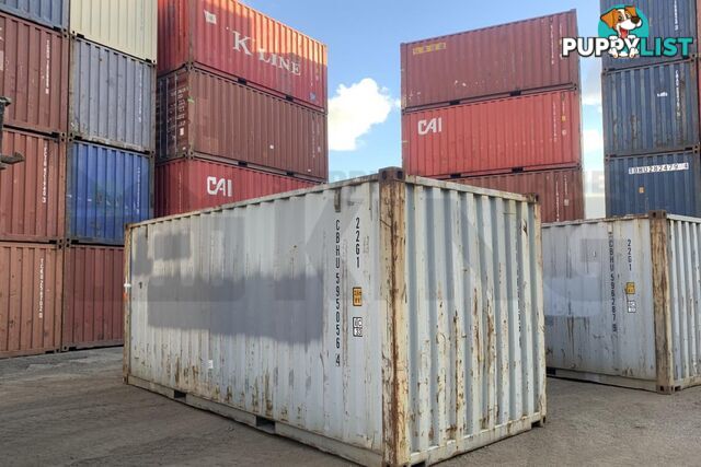 20' STANDARD HEIGHT SHIPPING CONTAINER - in Brisbane