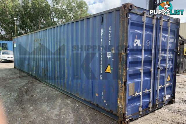 40' STANDARD HEIGHT SHIPPING CONTAINER - in Brisbane