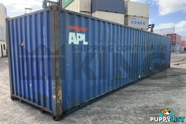 40' STANDARD HEIGHT SHIPPING CONTAINER - in Brisbane