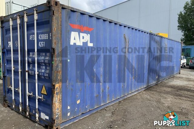 40' STANDARD HEIGHT SHIPPING CONTAINER - in Brisbane