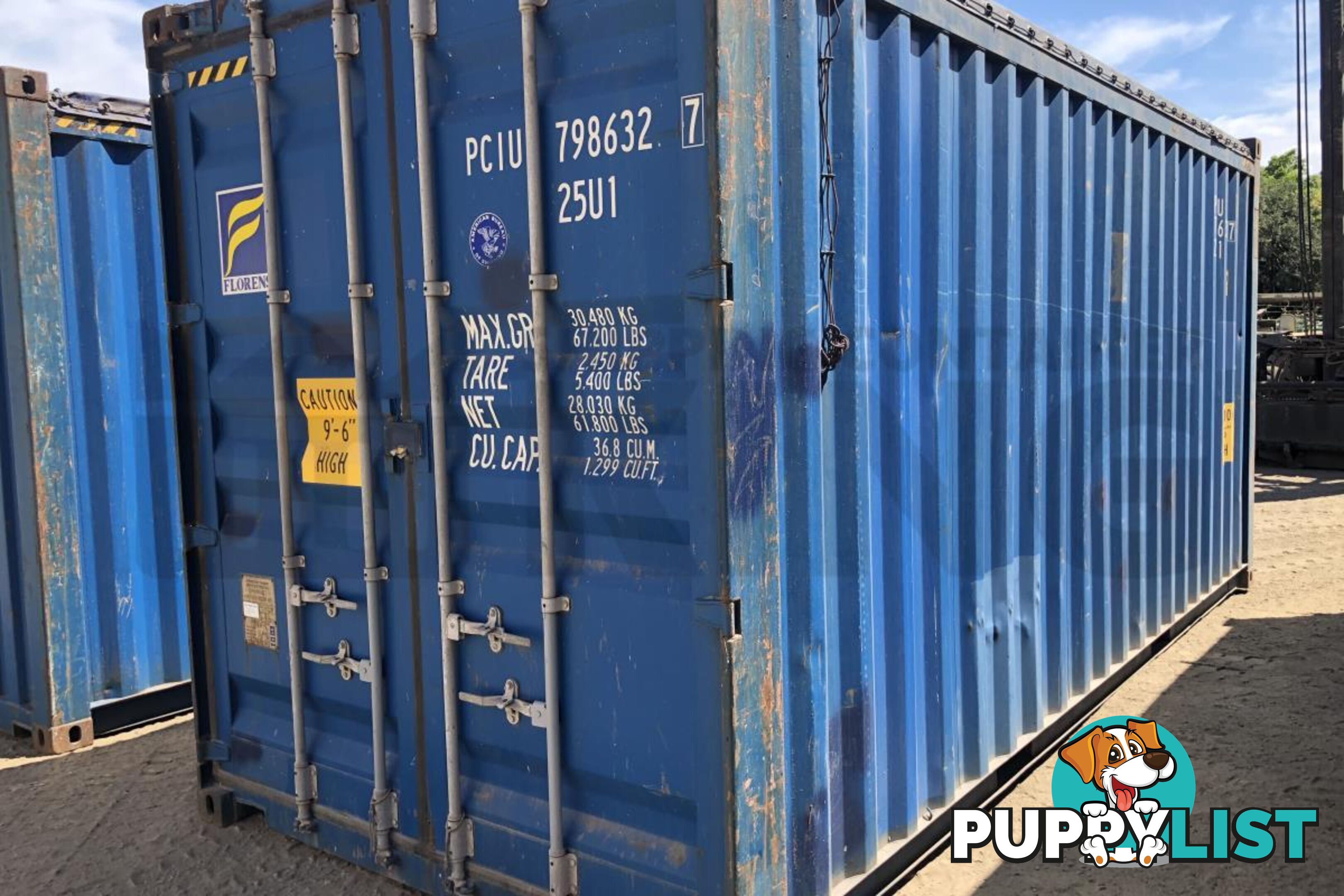 20' HIGH CUBE OPEN TOP SHIPPING CONTAINER (TARP AND BOWS) - in Brisbane