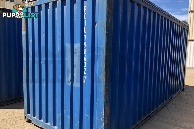 20' HIGH CUBE OPEN TOP SHIPPING CONTAINER (TARP AND BOWS) - in Brisbane