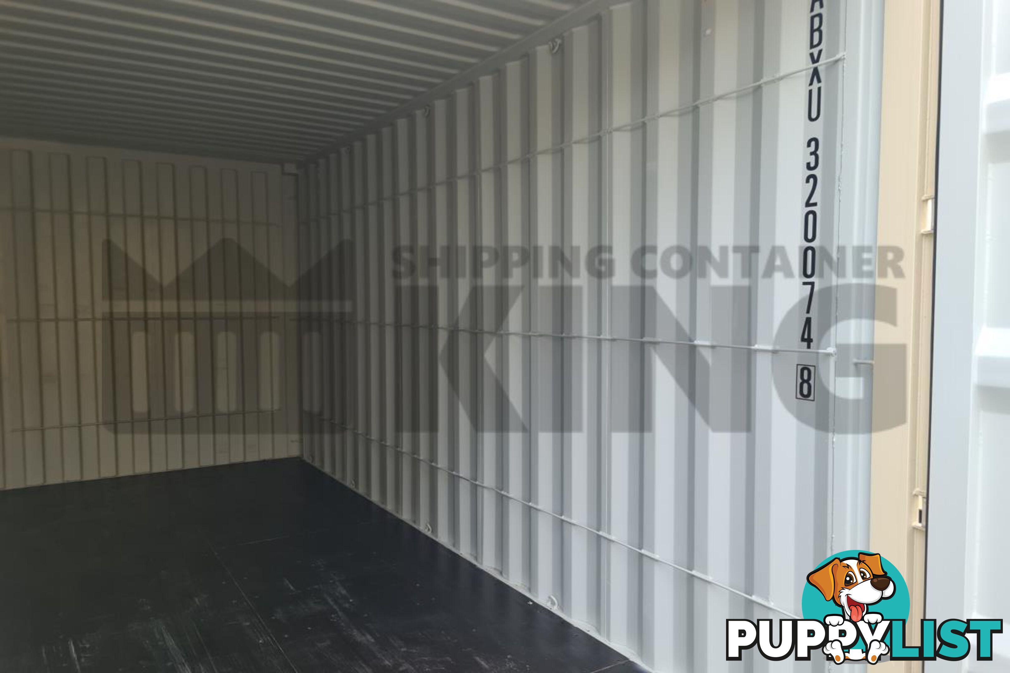 20' HIGH CUBE SHIPPING CONTAINER (WITH TIE RAILS) - in Brisbane