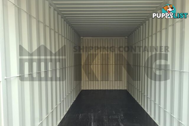 20' HIGH CUBE SHIPPING CONTAINER (WITH TIE RAILS) - in Brisbane