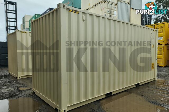 20' HIGH CUBE SHIPPING CONTAINER (WITH TIE RAILS) - in Brisbane