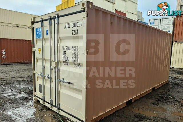 20' STANDARD HEIGHT SHIPPING CONTAINER (STEEL FLOOR)