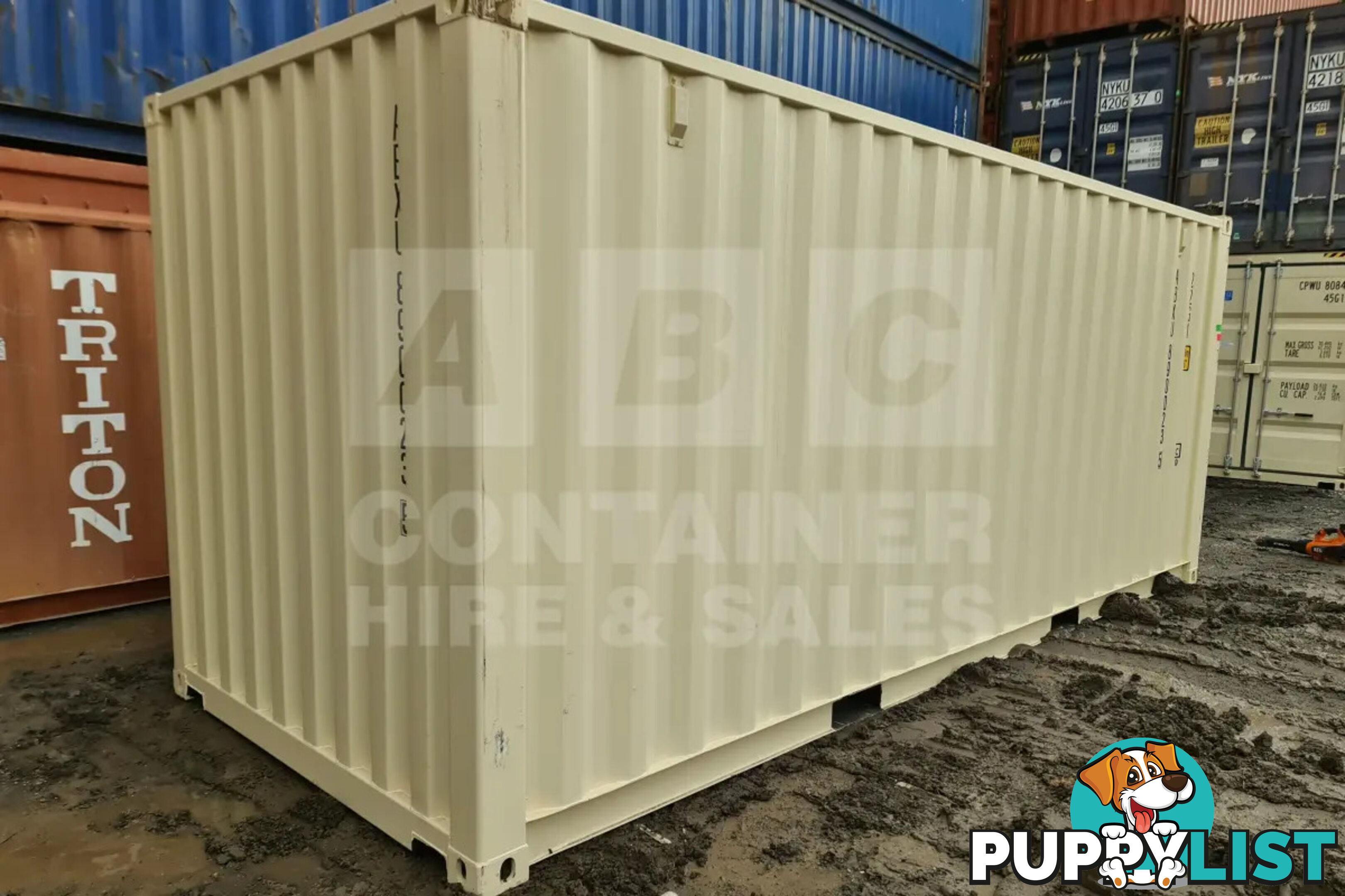 20' STANDARD HEIGHT SHIPPING CONTAINER (STEEL FLOOR)