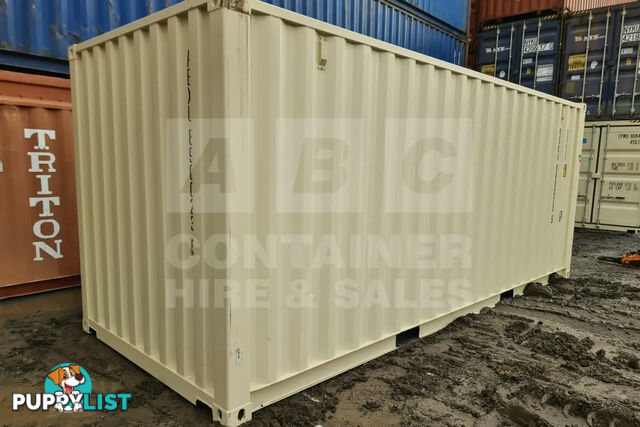 20' STANDARD HEIGHT SHIPPING CONTAINER (STEEL FLOOR)