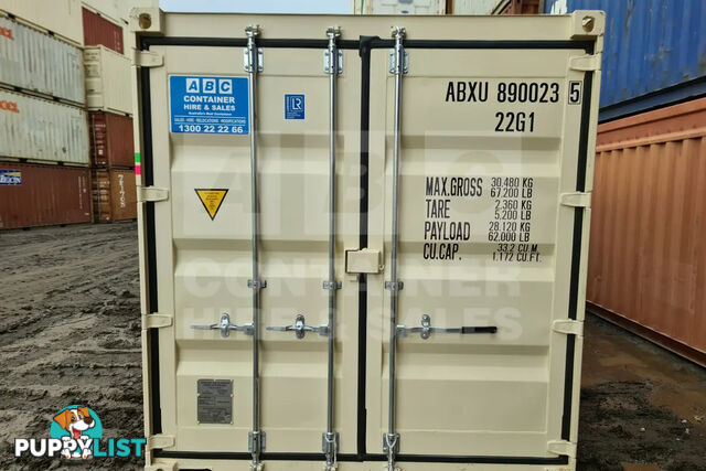 20' STANDARD HEIGHT SHIPPING CONTAINER (STEEL FLOOR)