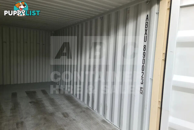 20' STANDARD HEIGHT SHIPPING CONTAINER (STEEL FLOOR)