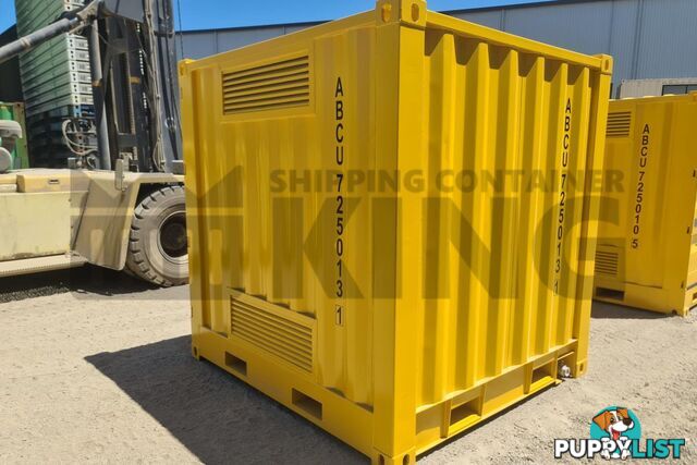8' DANGEROUS GOODS SHIPPING CONTAINER (4 CORNER POST)