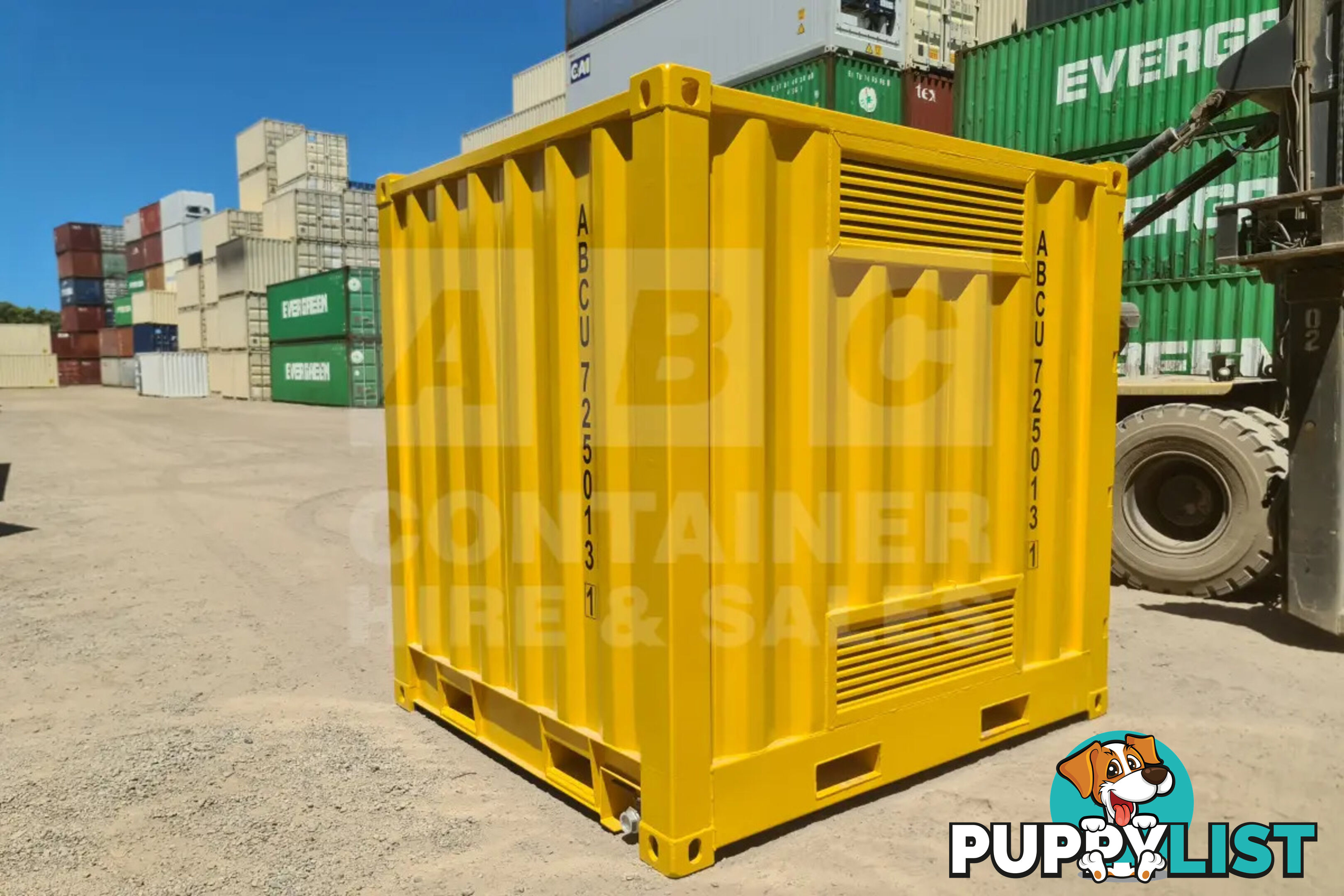 8' DANGEROUS GOODS SHIPPING CONTAINER (4 CORNER POST)