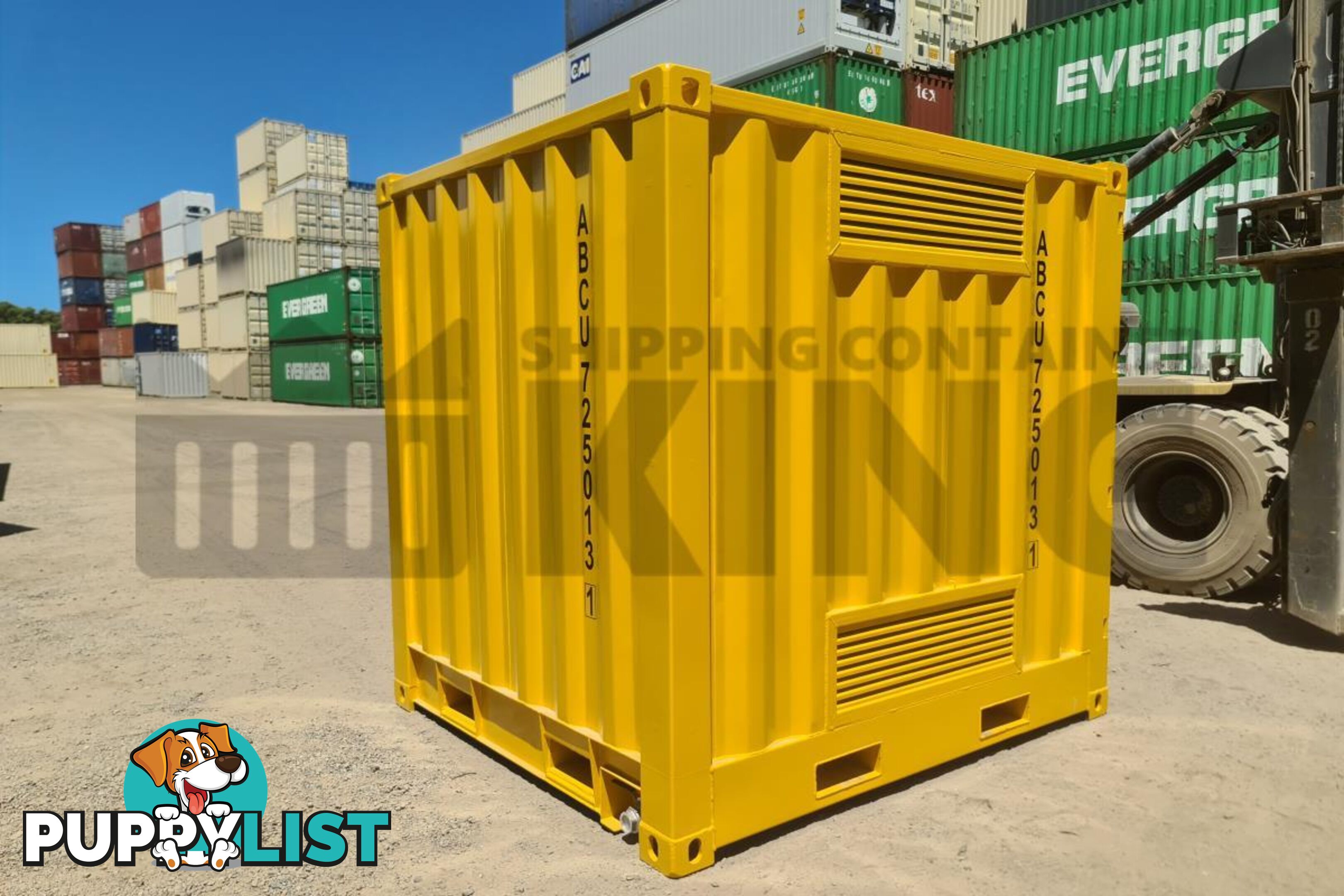 8' DANGEROUS GOODS SHIPPING CONTAINER (4 CORNER POST)