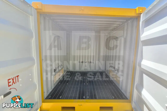 8' DANGEROUS GOODS SHIPPING CONTAINER (4 CORNER POST)