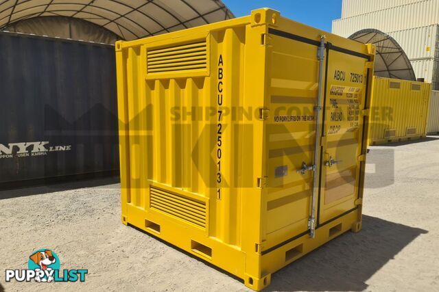 8' DANGEROUS GOODS SHIPPING CONTAINER (4 CORNER POST)