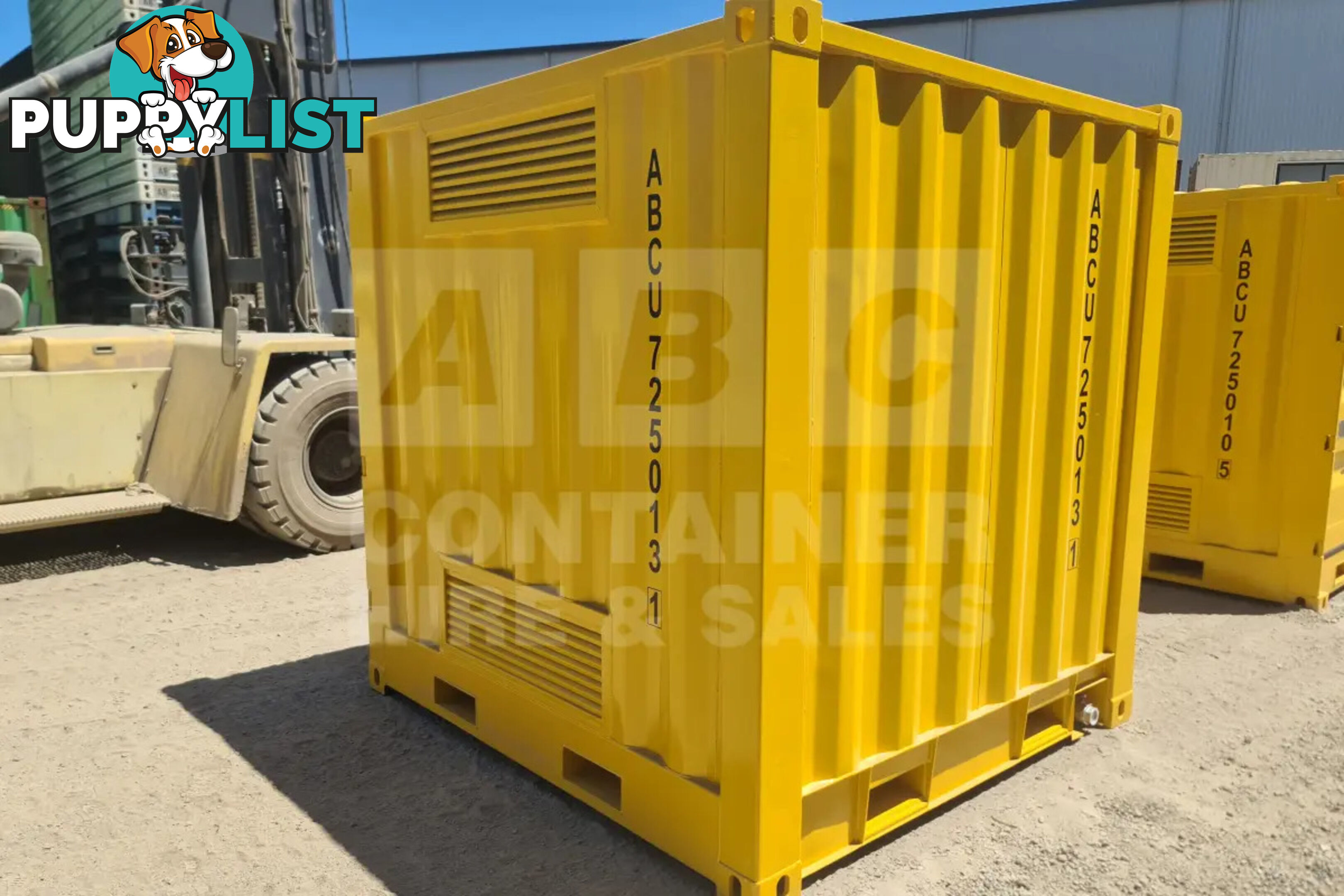 8' DANGEROUS GOODS SHIPPING CONTAINER (4 CORNER POST)