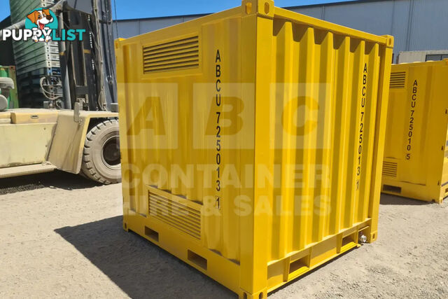 8' DANGEROUS GOODS SHIPPING CONTAINER (4 CORNER POST)