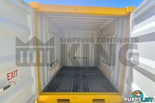 8' DANGEROUS GOODS SHIPPING CONTAINER (4 CORNER POST)