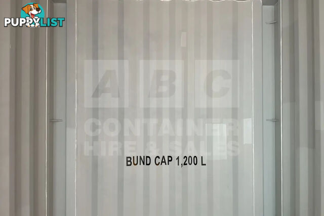 PAIR OF 10' HC DANGEROUS GOODS CONTAINERS (2 X 4 POST 10' DG'S)