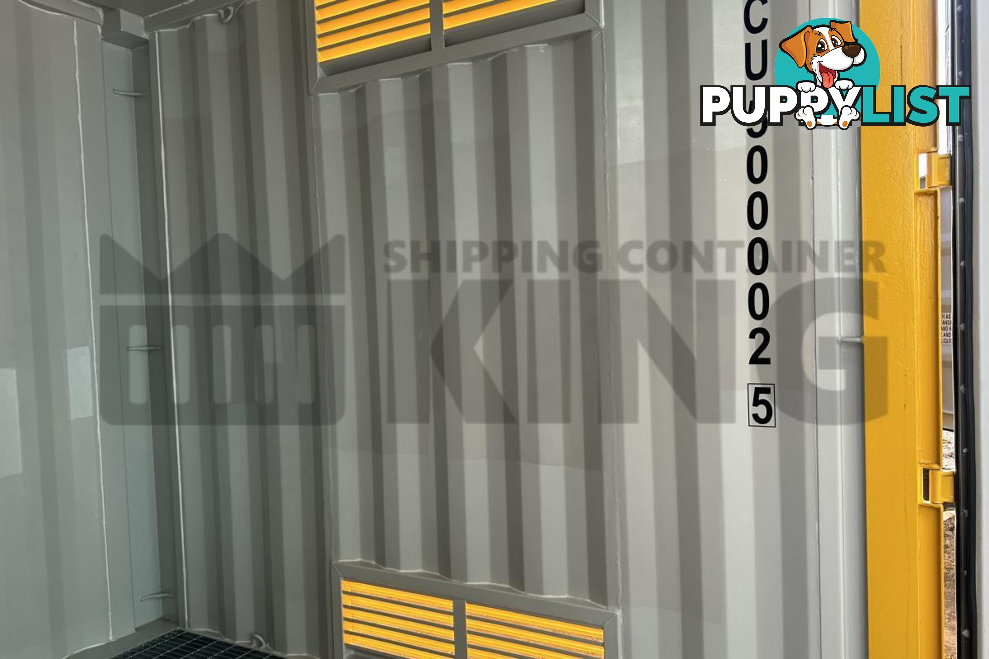 PAIR OF 10' HC DANGEROUS GOODS CONTAINERS (2 X 4 POST 10' DG'S)