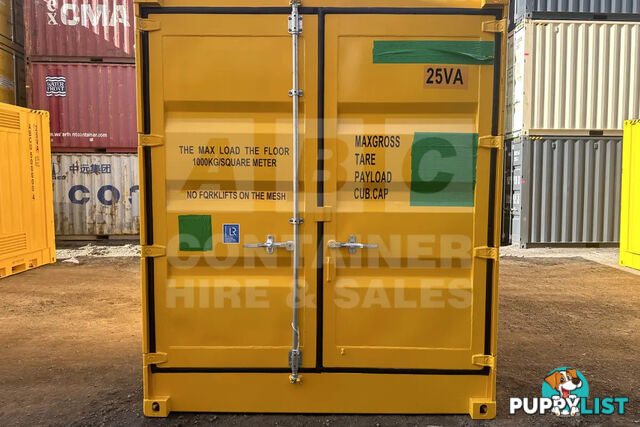 PAIR OF 10' HC DANGEROUS GOODS CONTAINERS (2 X 4 POST 10' DG'S)