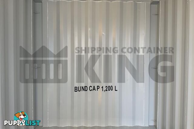 PAIR OF 10' HC DANGEROUS GOODS CONTAINERS (2 X 4 POST 10' DG'S)