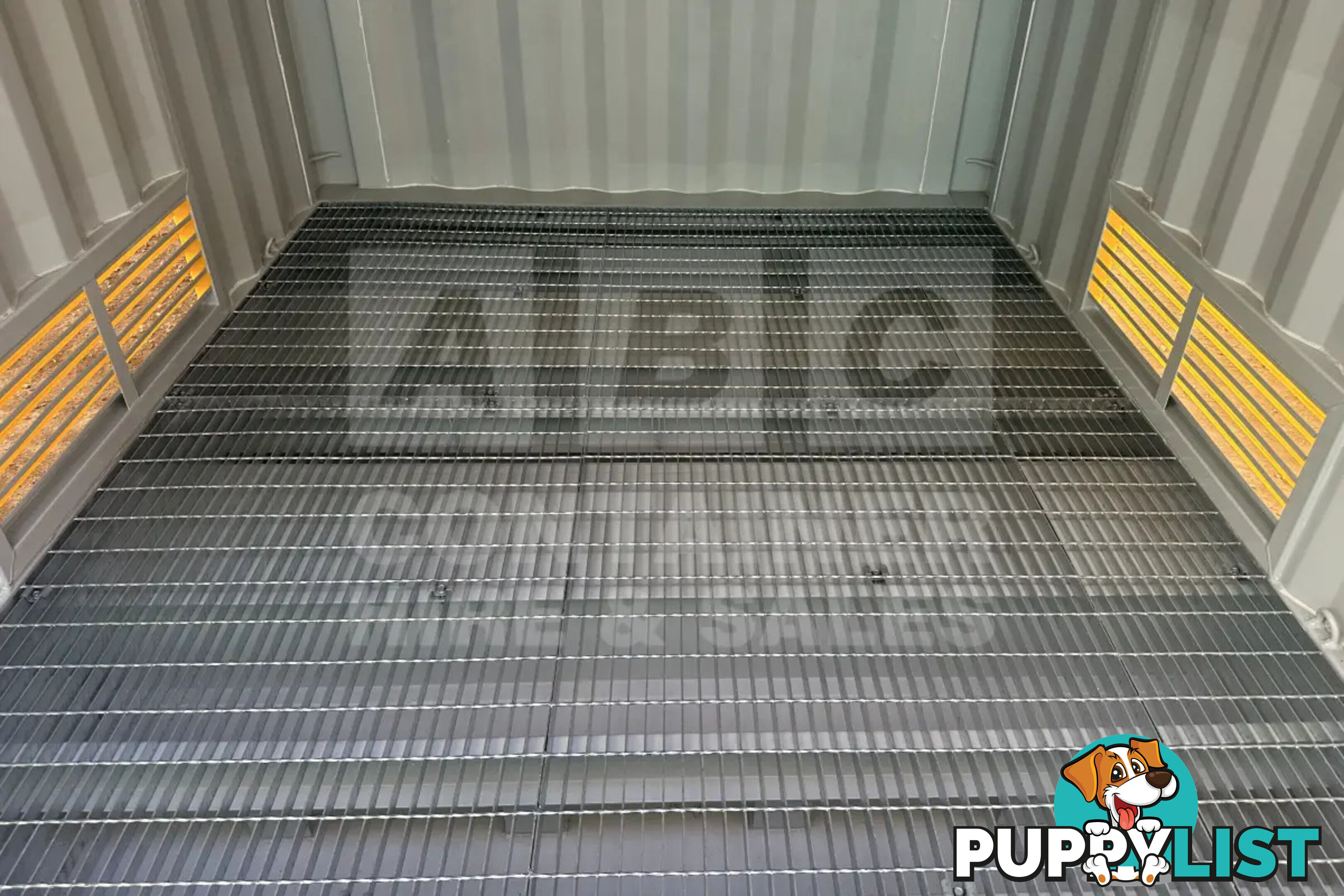 PAIR OF 10' HC DANGEROUS GOODS CONTAINERS (2 X 4 POST 10' DG'S)