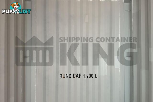 PAIR OF 10' HC DANGEROUS GOODS CONTAINERS (2 X 4 POST 10' DG'S)