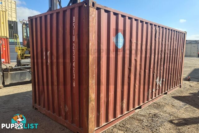 20' STANDARD HEIGHT SHIPPING CONTAINER - in Brisbane