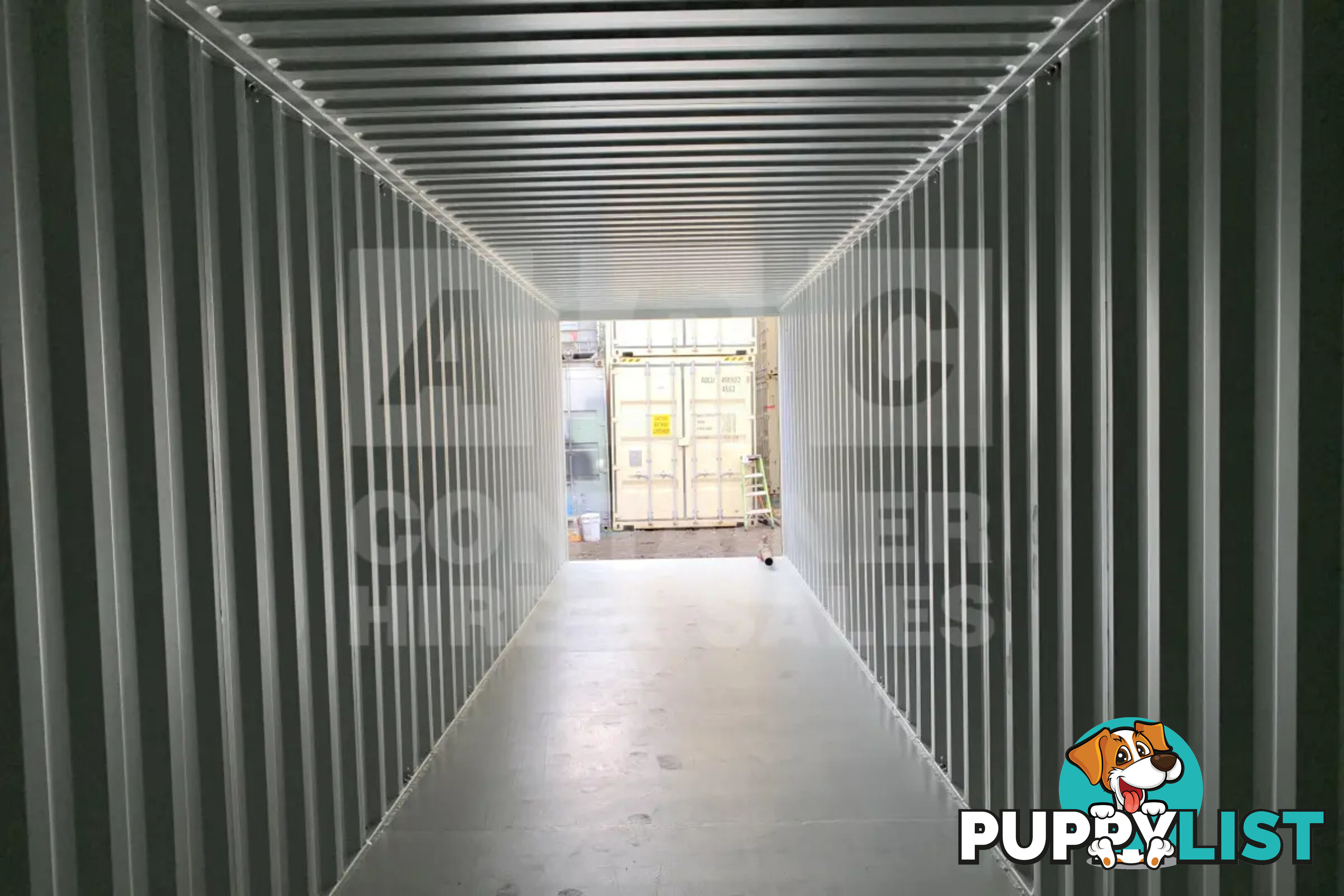 40' HIGH CUBE SHIPPING CONTAINER (STEEL FLOOR) - in Brisbane