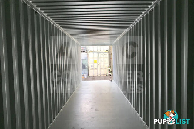 40' HIGH CUBE SHIPPING CONTAINER (STEEL FLOOR) - in Brisbane