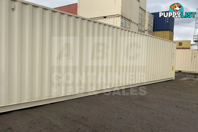 40' HIGH CUBE SHIPPING CONTAINER (STEEL FLOOR) - in Brisbane