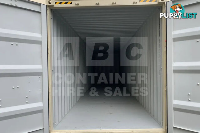 40' HIGH CUBE SHIPPING CONTAINER (STEEL FLOOR) - in Brisbane