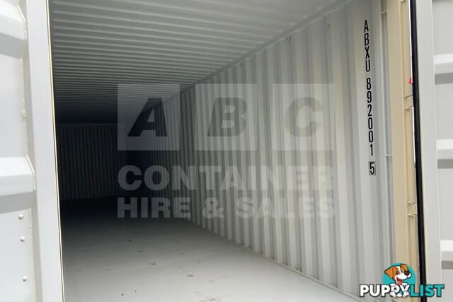 40' HIGH CUBE SHIPPING CONTAINER (STEEL FLOOR) - in Brisbane