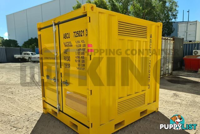 8' DANGEROUS GOODS SHIPPING CONTAINER (4 CORNER POST)
