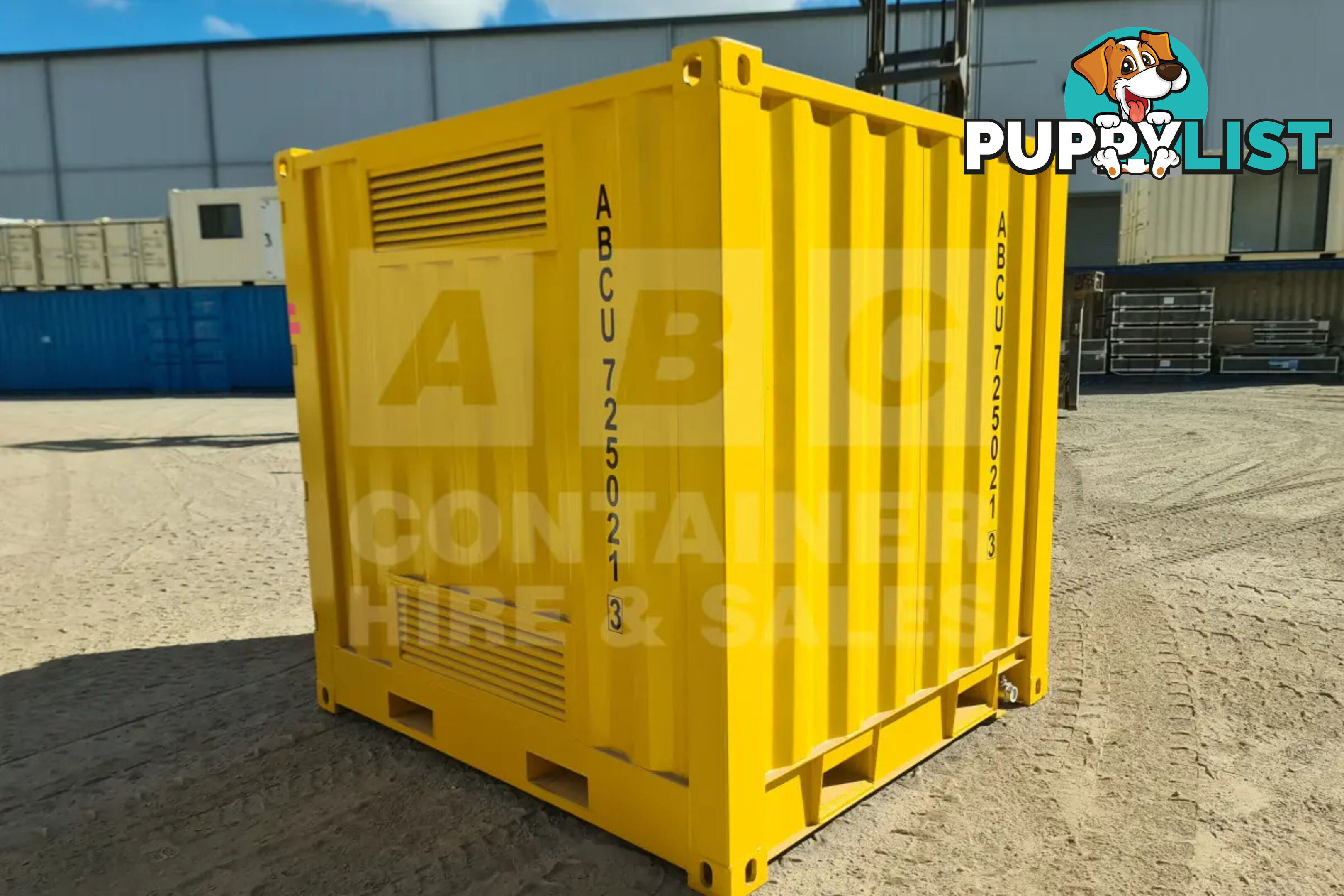 8' DANGEROUS GOODS SHIPPING CONTAINER (4 CORNER POST)