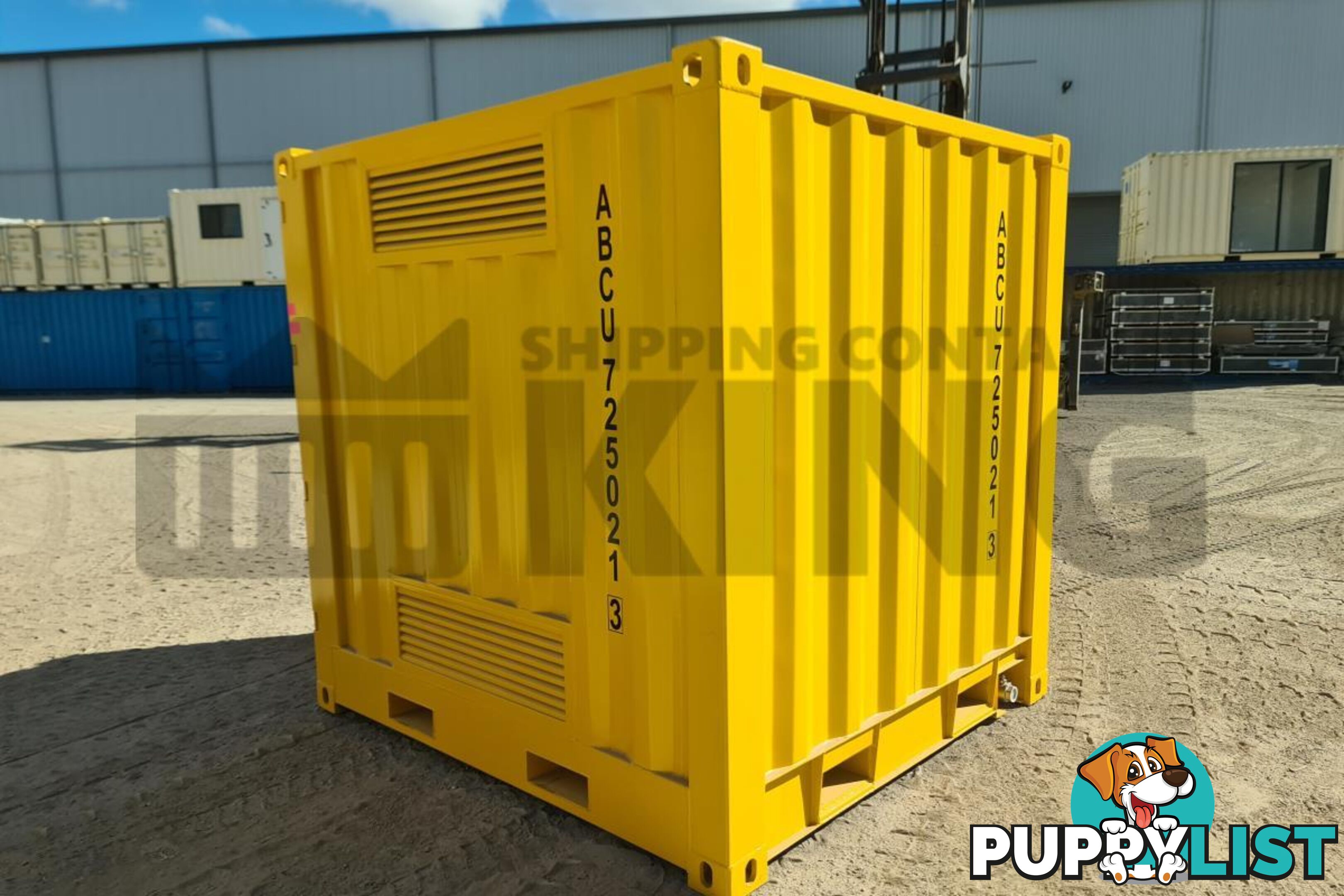 8' DANGEROUS GOODS SHIPPING CONTAINER (4 CORNER POST)