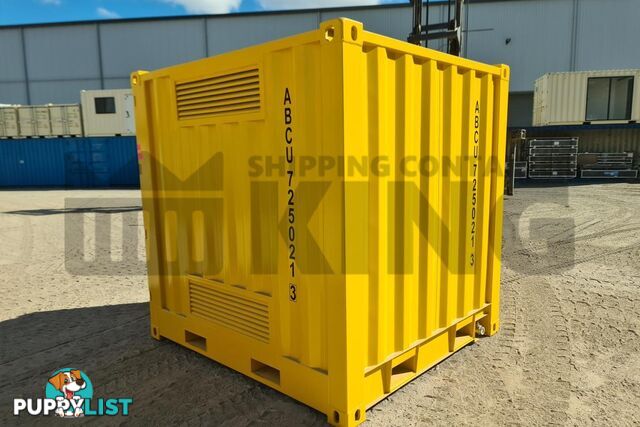 8' DANGEROUS GOODS SHIPPING CONTAINER (4 CORNER POST)