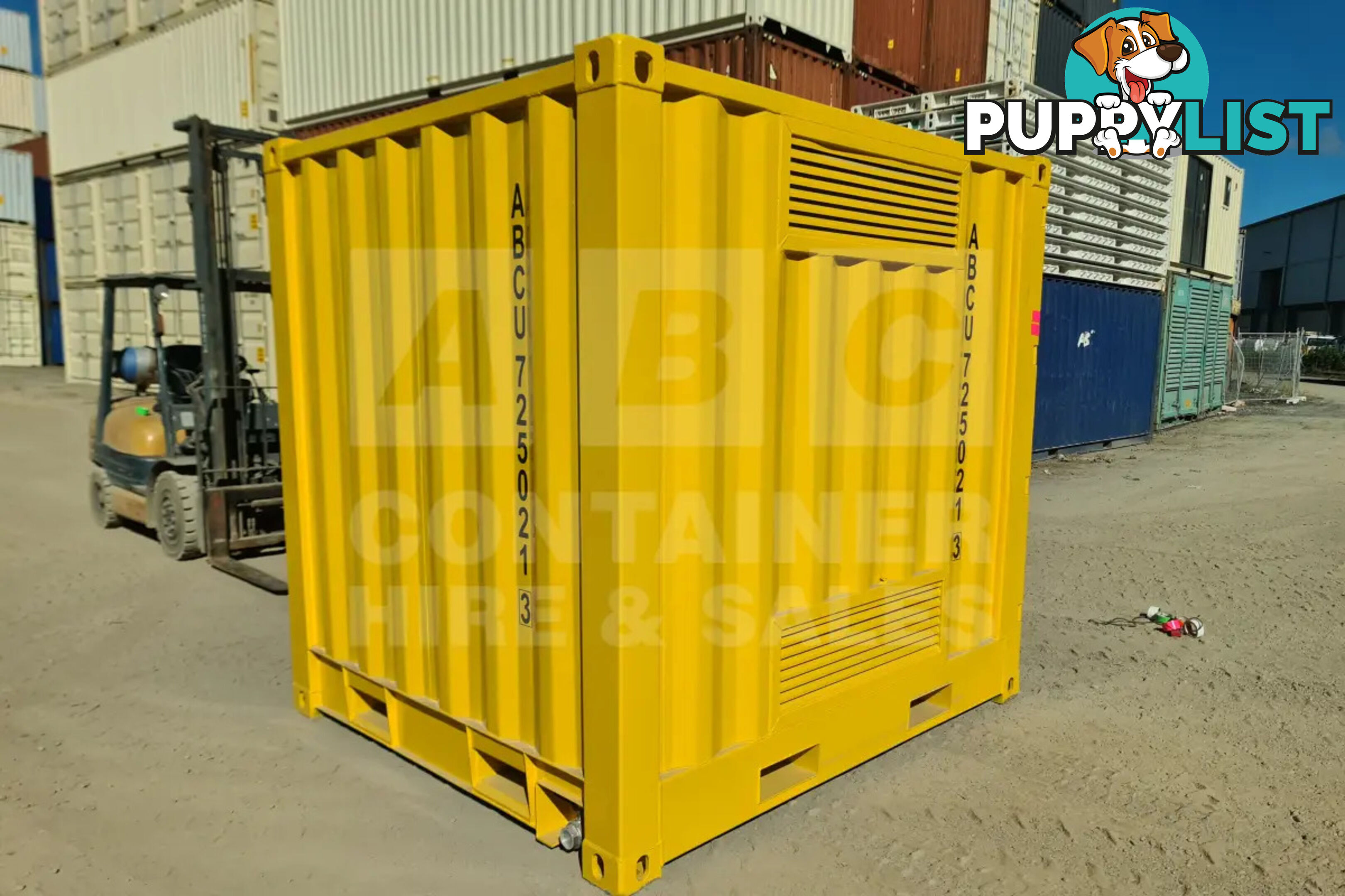 8' DANGEROUS GOODS SHIPPING CONTAINER (4 CORNER POST)