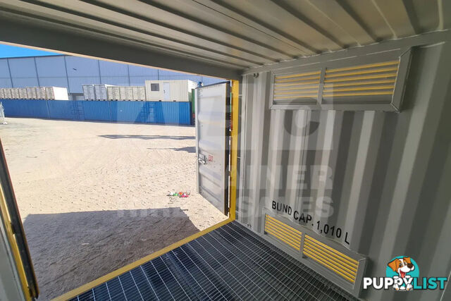 8' DANGEROUS GOODS SHIPPING CONTAINER (4 CORNER POST)