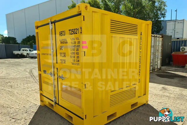 8' DANGEROUS GOODS SHIPPING CONTAINER (4 CORNER POST)