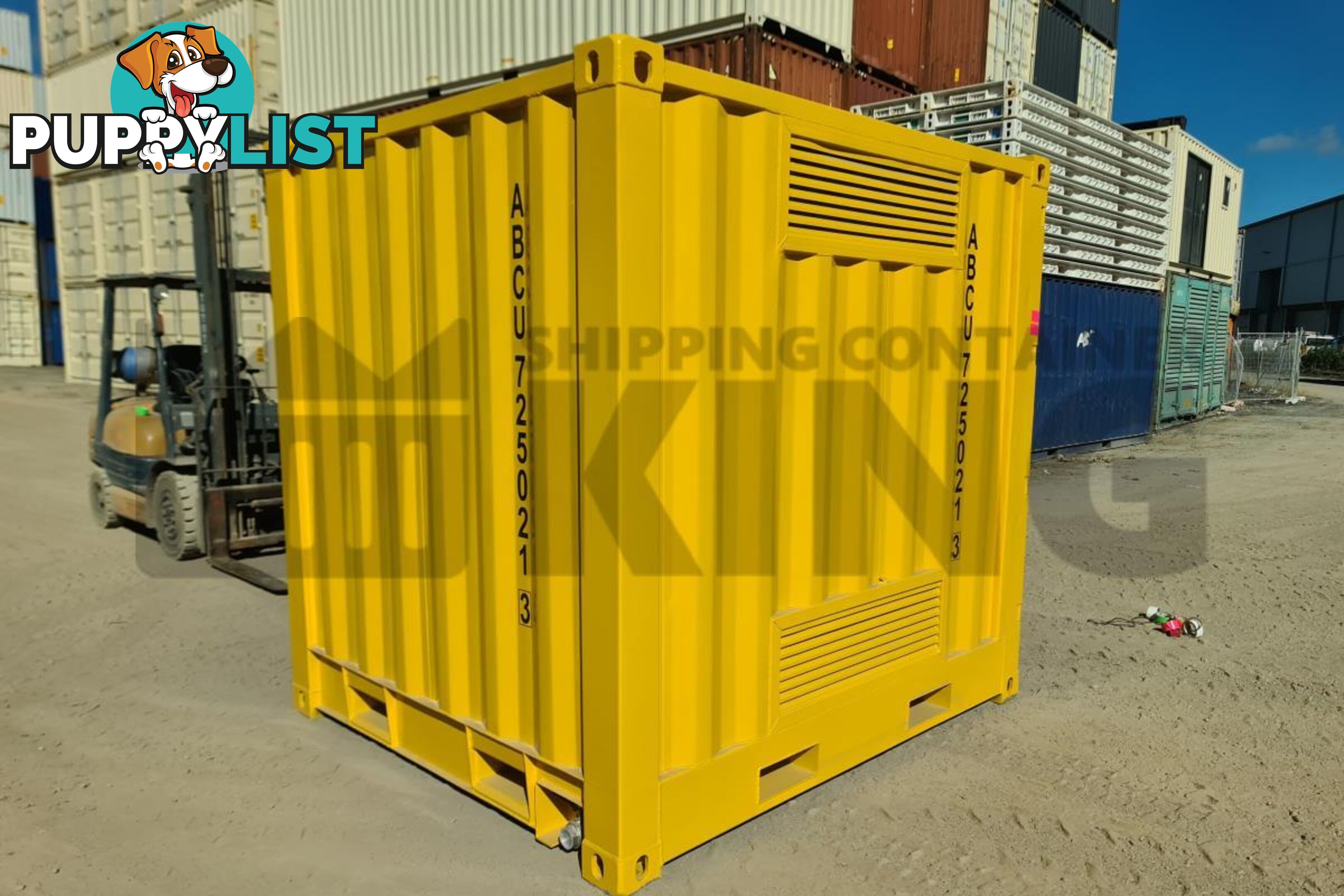 8' DANGEROUS GOODS SHIPPING CONTAINER (4 CORNER POST)