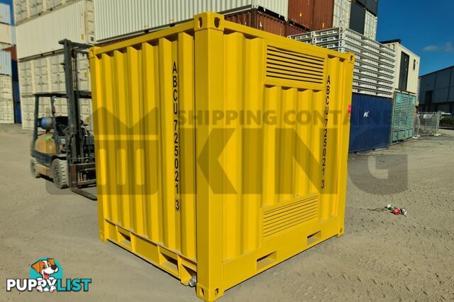 8' DANGEROUS GOODS SHIPPING CONTAINER (4 CORNER POST)
