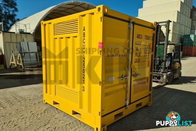 8' DANGEROUS GOODS SHIPPING CONTAINER (4 CORNER POST)
