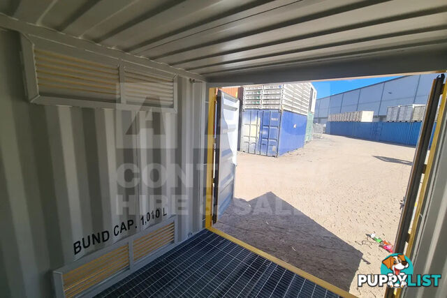 8' DANGEROUS GOODS SHIPPING CONTAINER (4 CORNER POST)